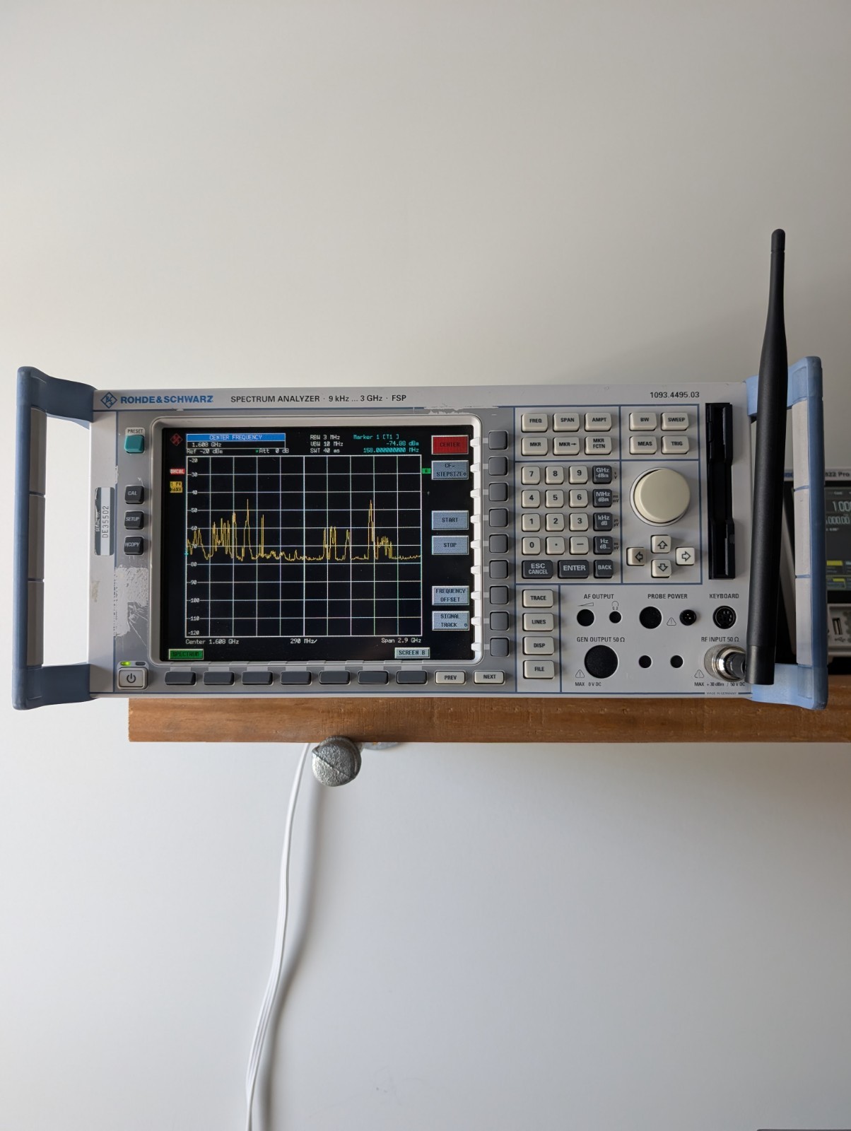 Rohde & Schwarz FSP3 9kHz to 3GHz RF Spectrum Analyzer