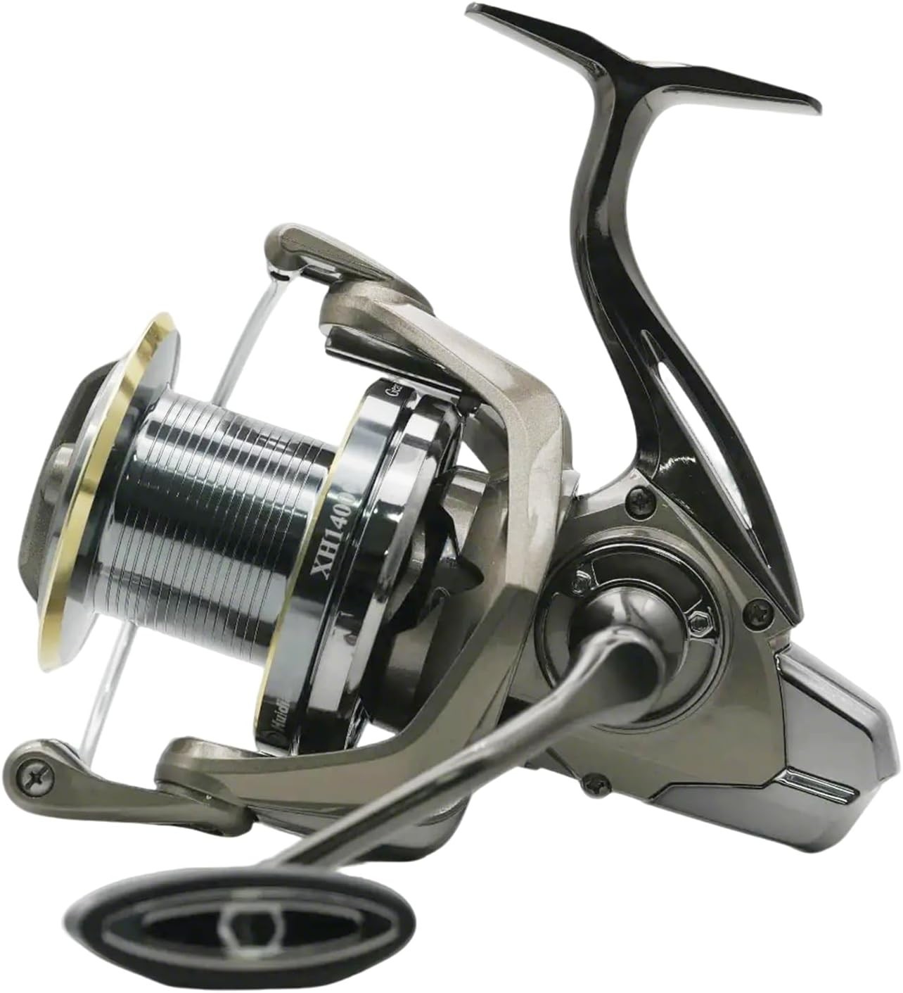 14000 Heavy Duty Saltwater Fishing Spinning Open Face Surf Reel,6+1bb 4.8:1 Gear