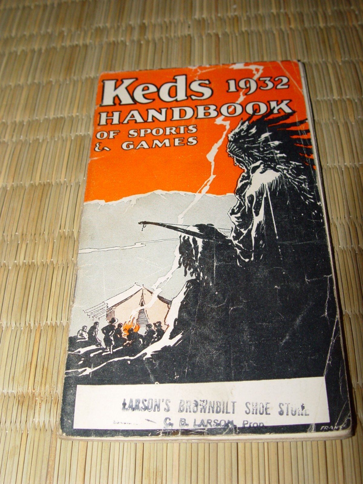 1932 KEDS Sneakers - Handbook of Sports & Games (Camping, Hiking Etc.) Bemidji