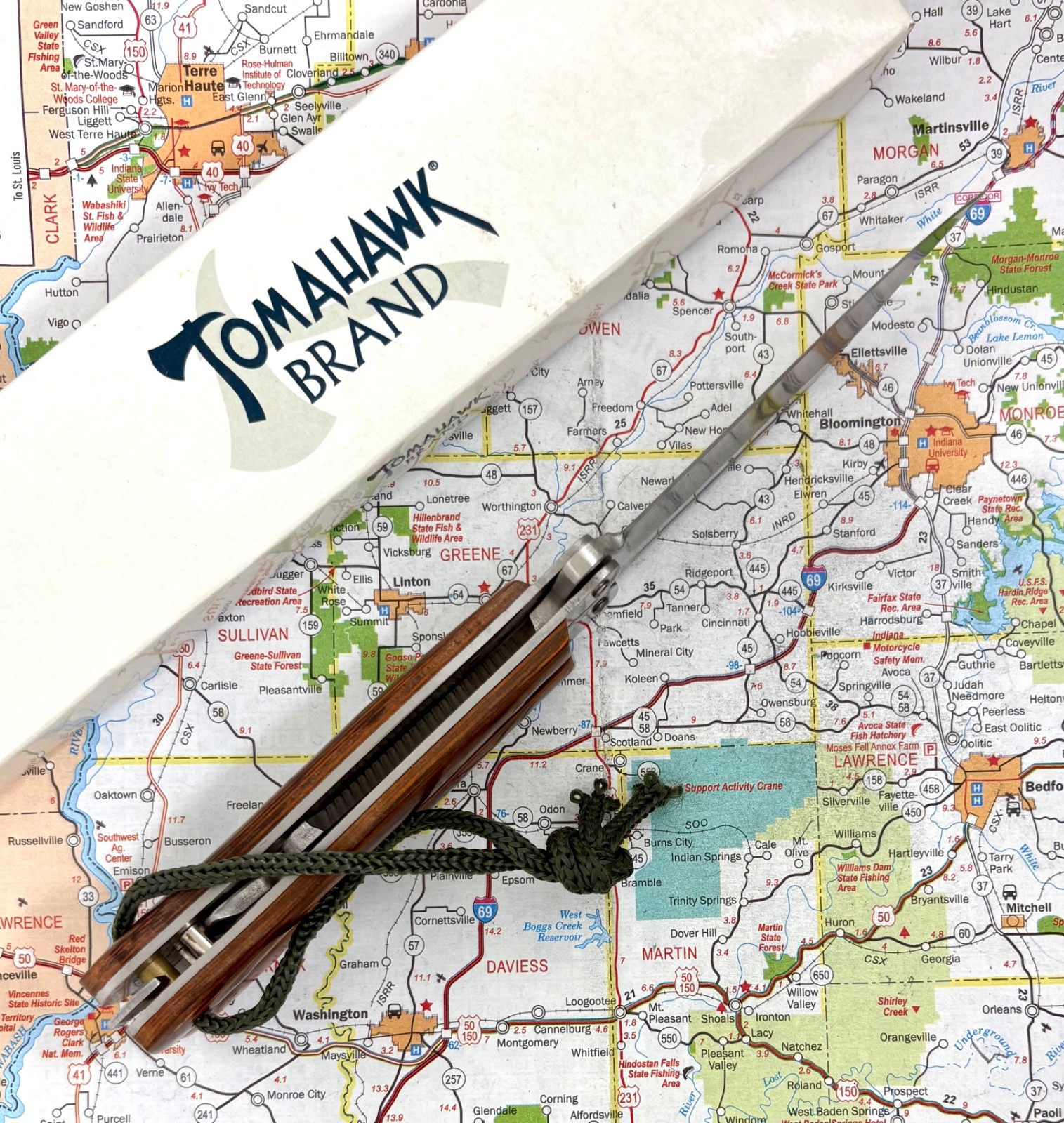 Tomahawk Brand Butterfly Style Multi-Tool Survival Camping New in Box