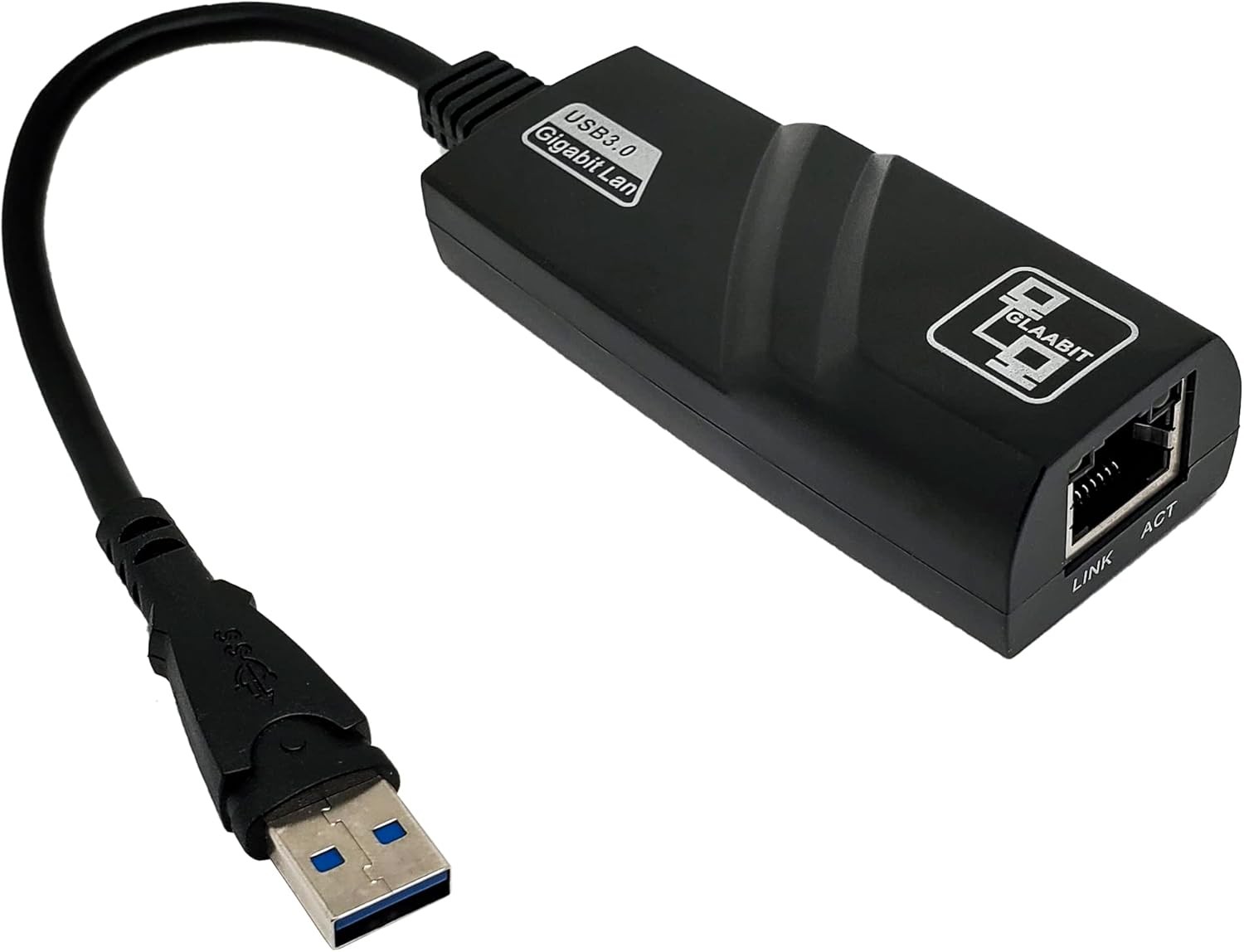 USB 3.0 Type A to 1000 Mbps Gigabit RJ45 Ethernet Network LAN Adapter for PC Mac