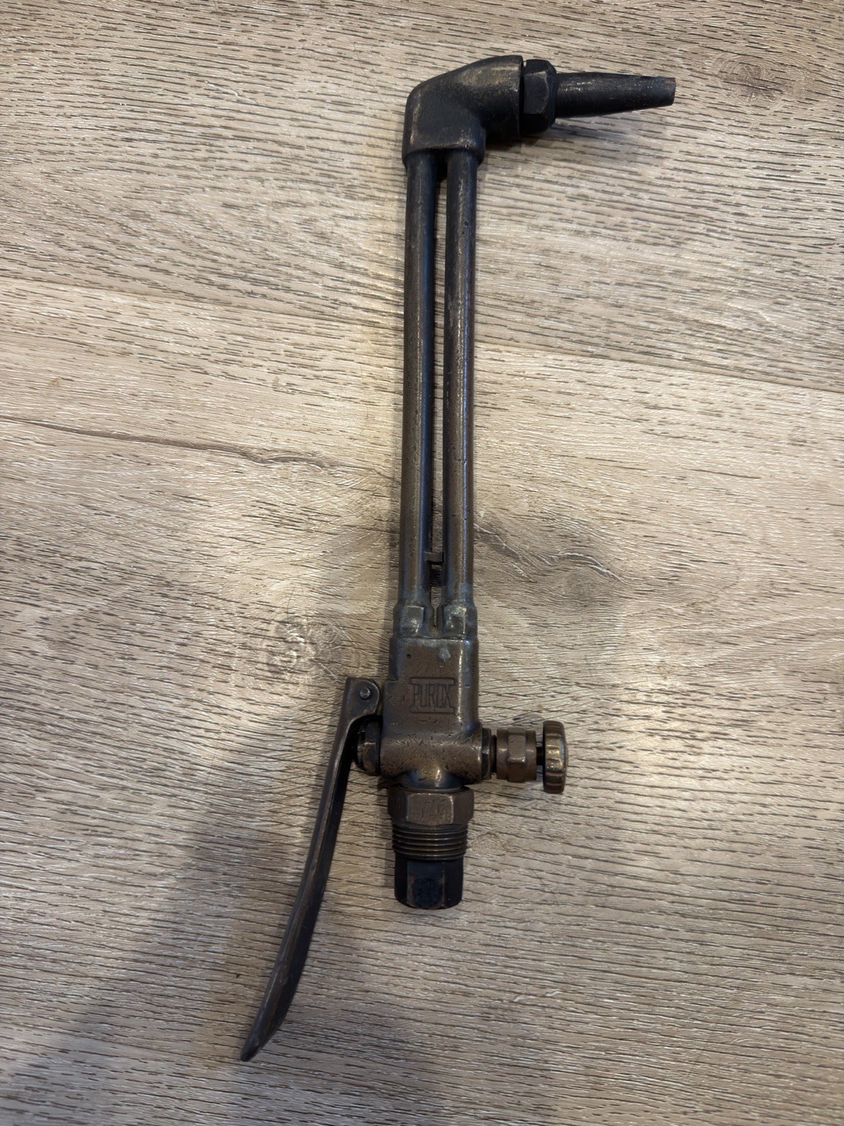 Vintage Brass PUROX Welding Cutting Torch