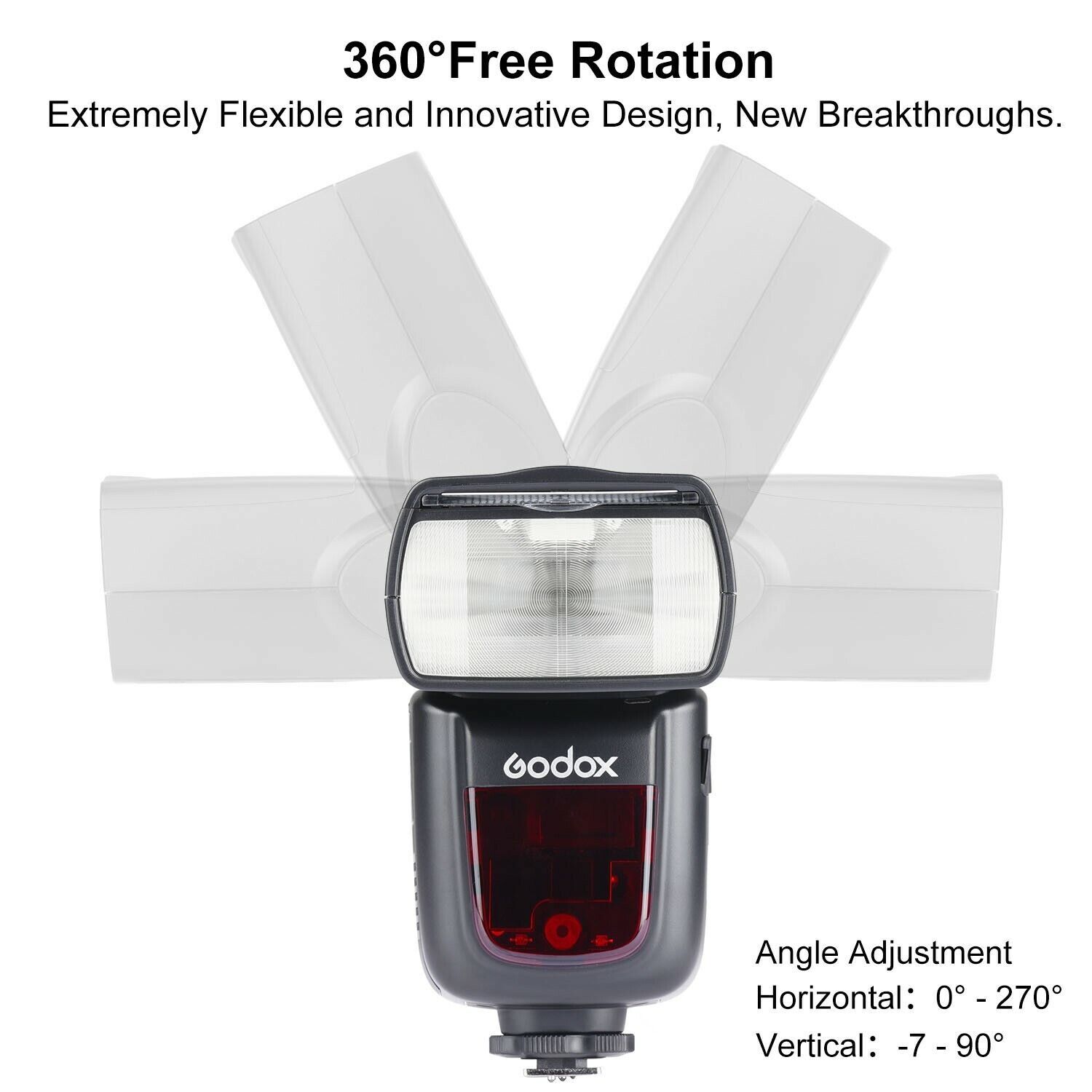 Godox V860II-C Camera Flash for Canon Flash Speedlite Speedlight Light 2.4G HSS