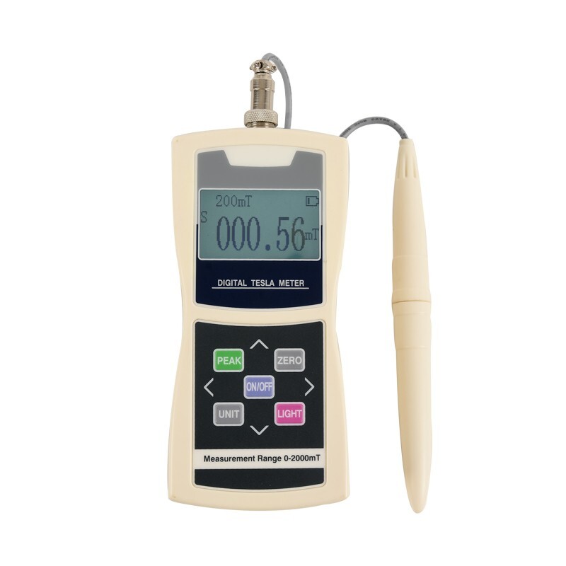 Handheld Tesla Meter Gauss Meter Magnetometer Digital Magnetic Field Tester