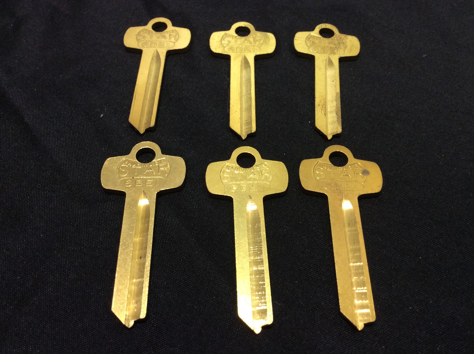 Best by Star BE2 Key Blanks, Set of 6- Locksmith