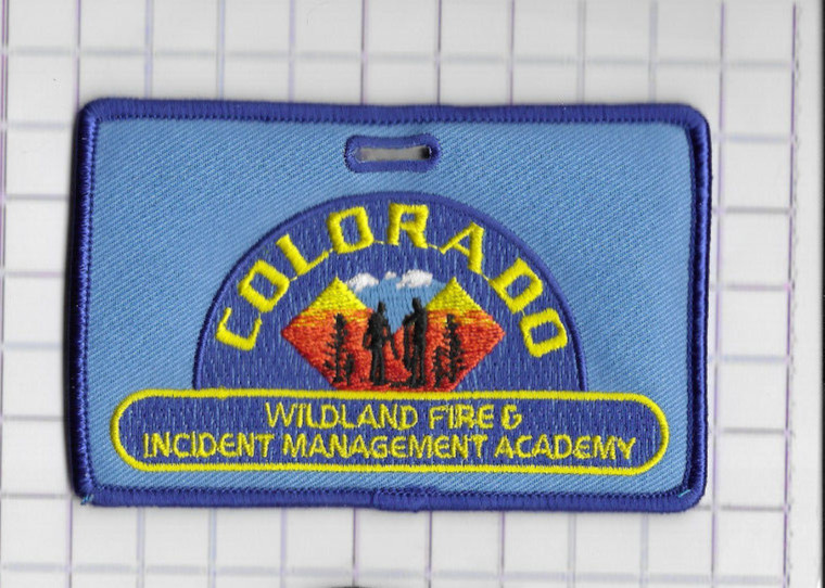 Fire Patch -Colorado Fire and Wildland Incident Mabagement Company - Name Tag