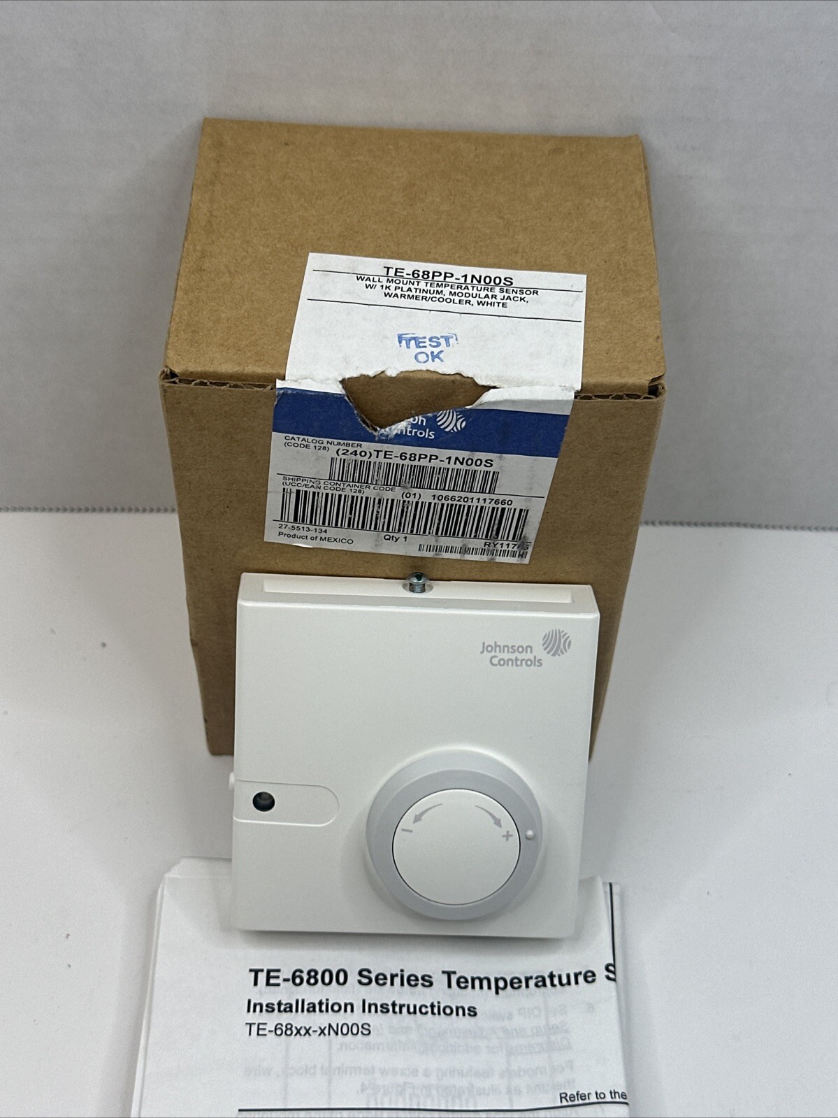 Johnson Controls TE-68PP-1N00S Temperature Sensor