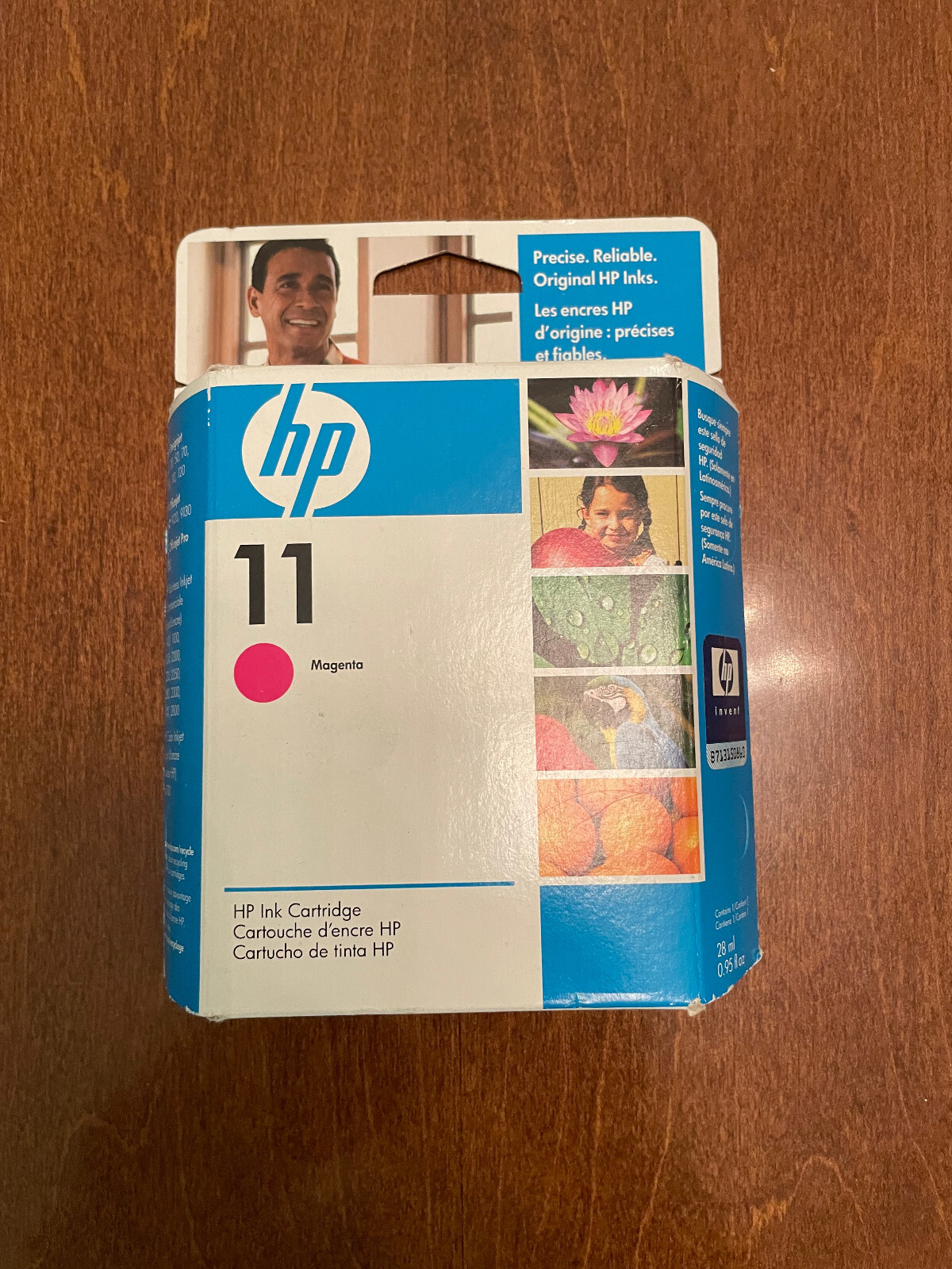 Genuine HP 11 Magenta Ink Cartridge C4837A Sealed Expired 01/2010