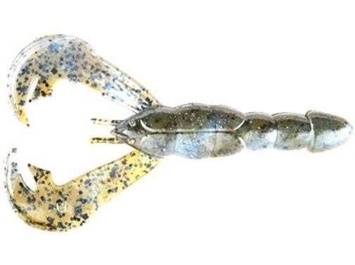 Strike King Rage Tail Craw Blue Craw 4"-7 pack