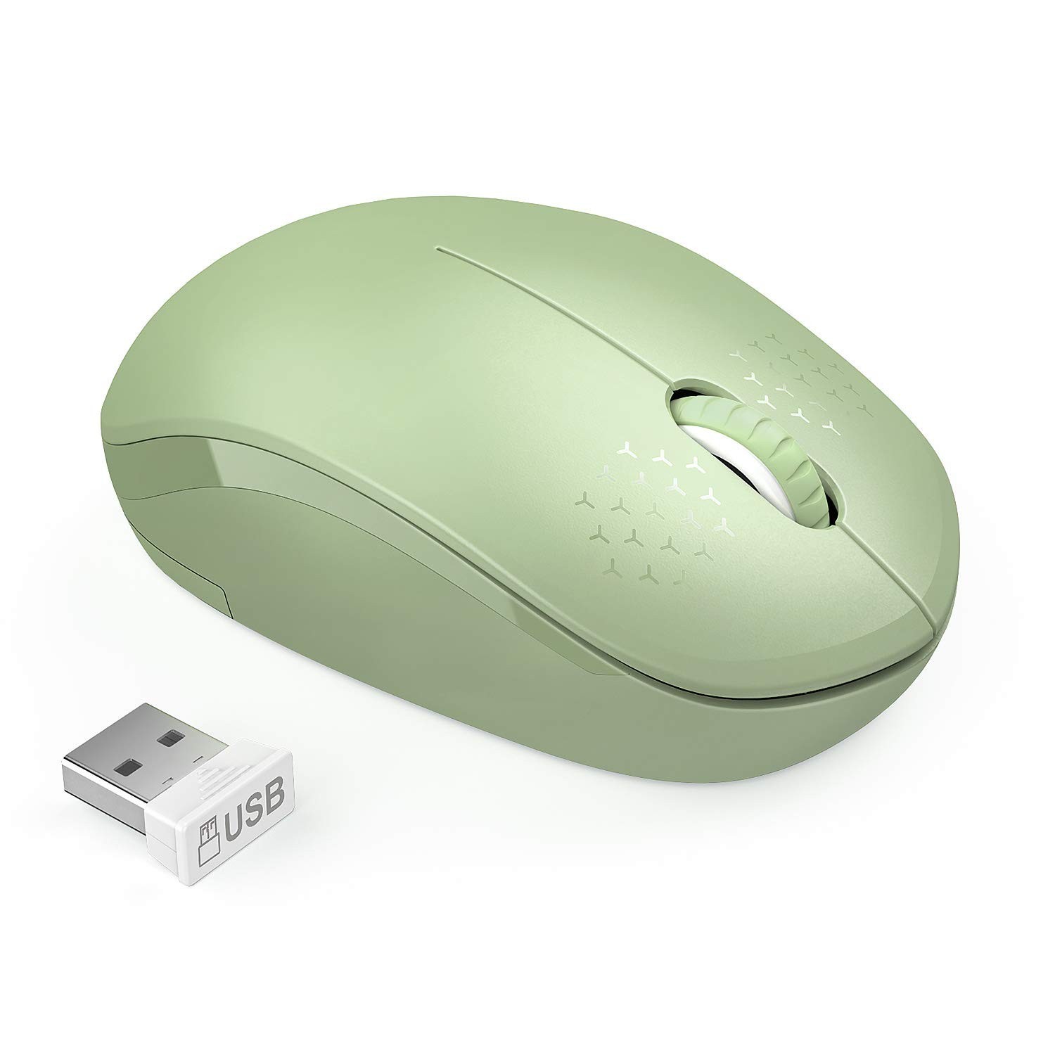 seenda Wireless Mouse, 2.4G Noiseless Mouse with USB Receiver Portable Comput...