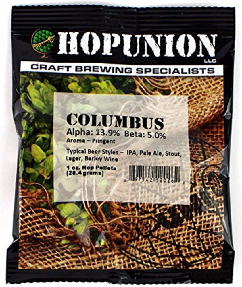 Colombus Hop Pellets 1 oz for Home Brew Beer Making