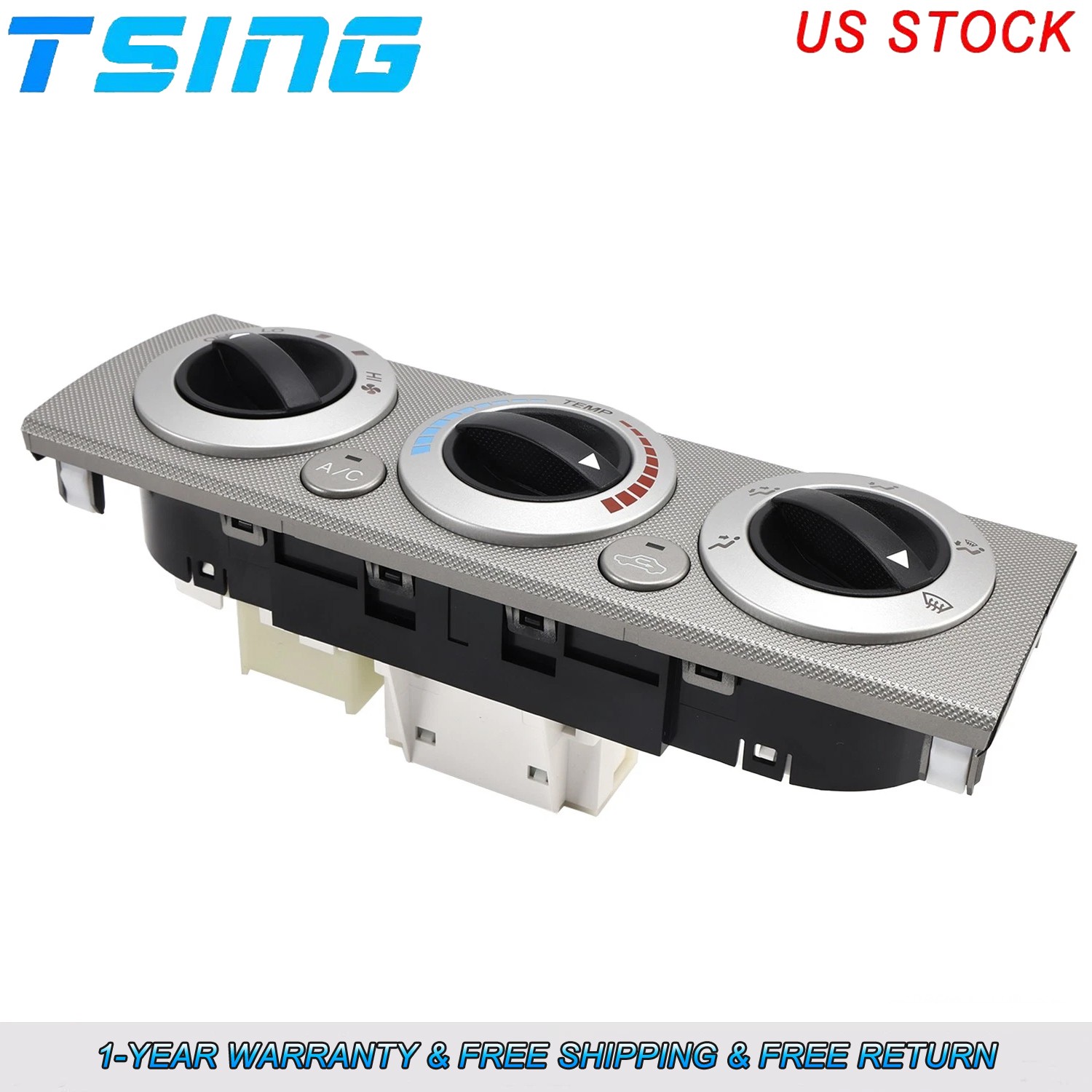 AC Heater Climate Control Panel Module for Toyota Tacoma 2005-2010 SR5 Metallic