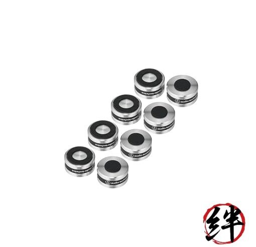 Audio-Technica AT6098a Record Player Speaker Insulators Machined Stainless Steel