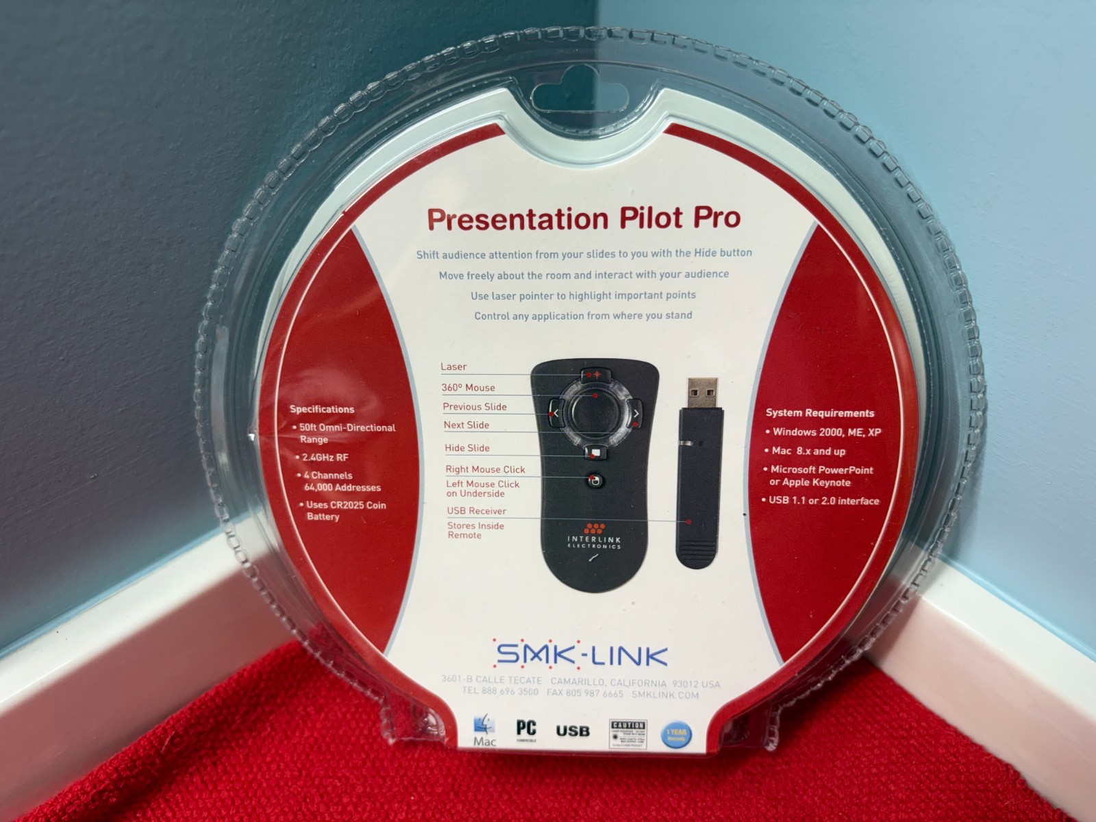NEW Older Model VP6450 Presentation Pilot Pro