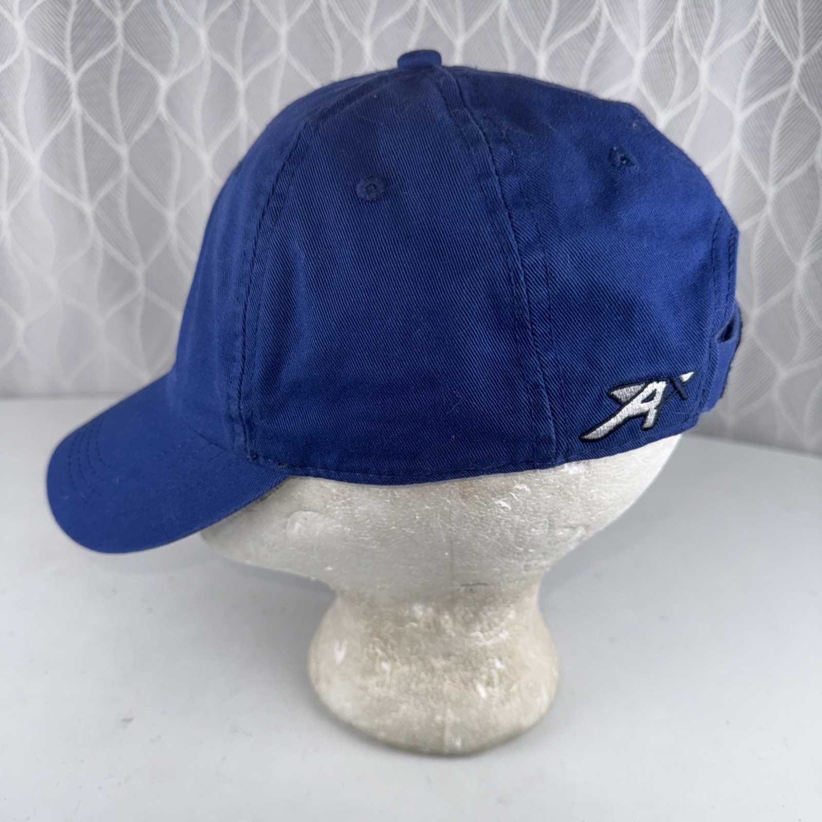Ryder Cup 2012 MENDINAH Shield Patch Hat Cap Royal Blue w Gold RWB Hook Loop