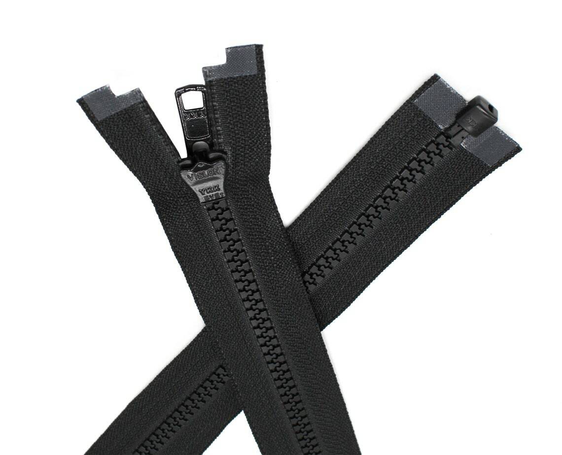 1pcs 29 Inch YKK #5 VISLON Medium Weight Molded Plastic Separating Jacket Zipper