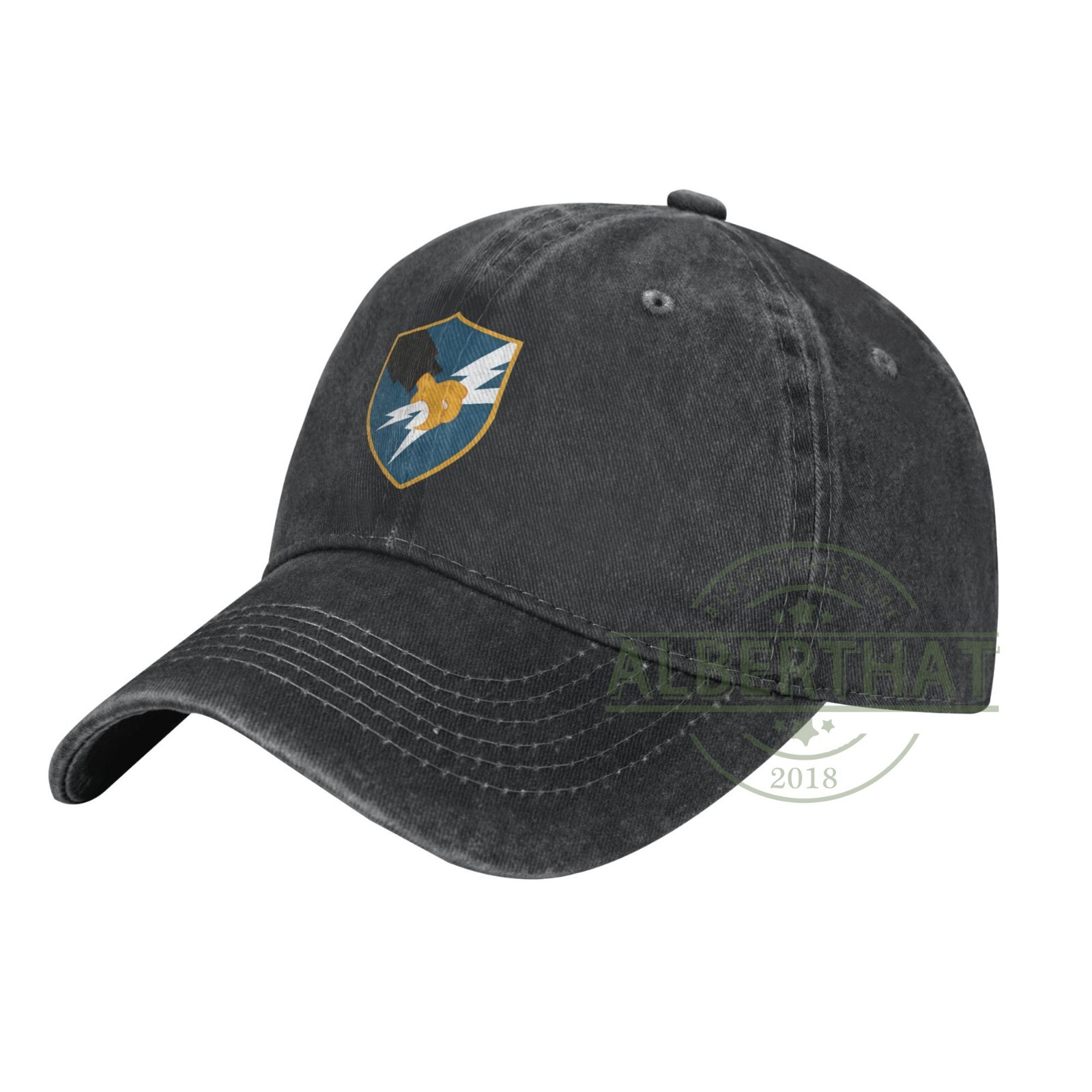 Us Army Security Agency Unisex Baseball Cap Adjustable Denim Hat