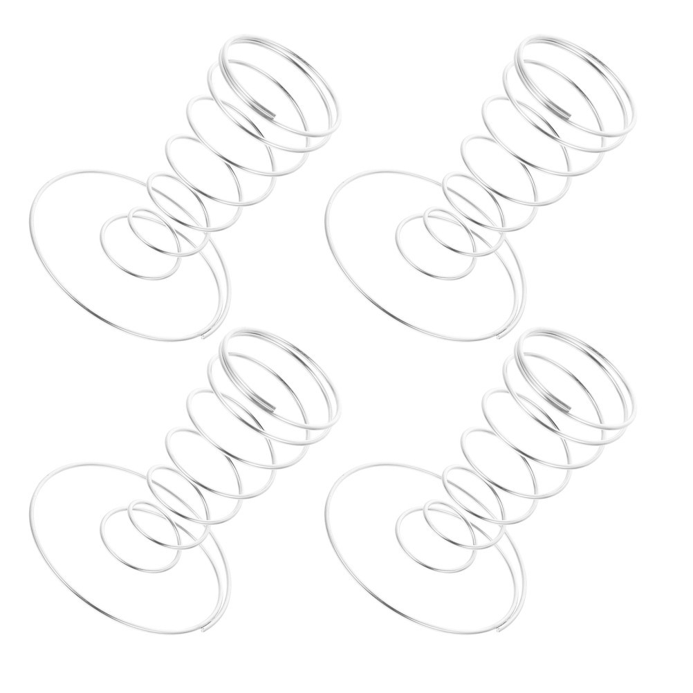 4 Pcs Ice Cream Cone Holders Stainless Steel Display Stands for Restaurants