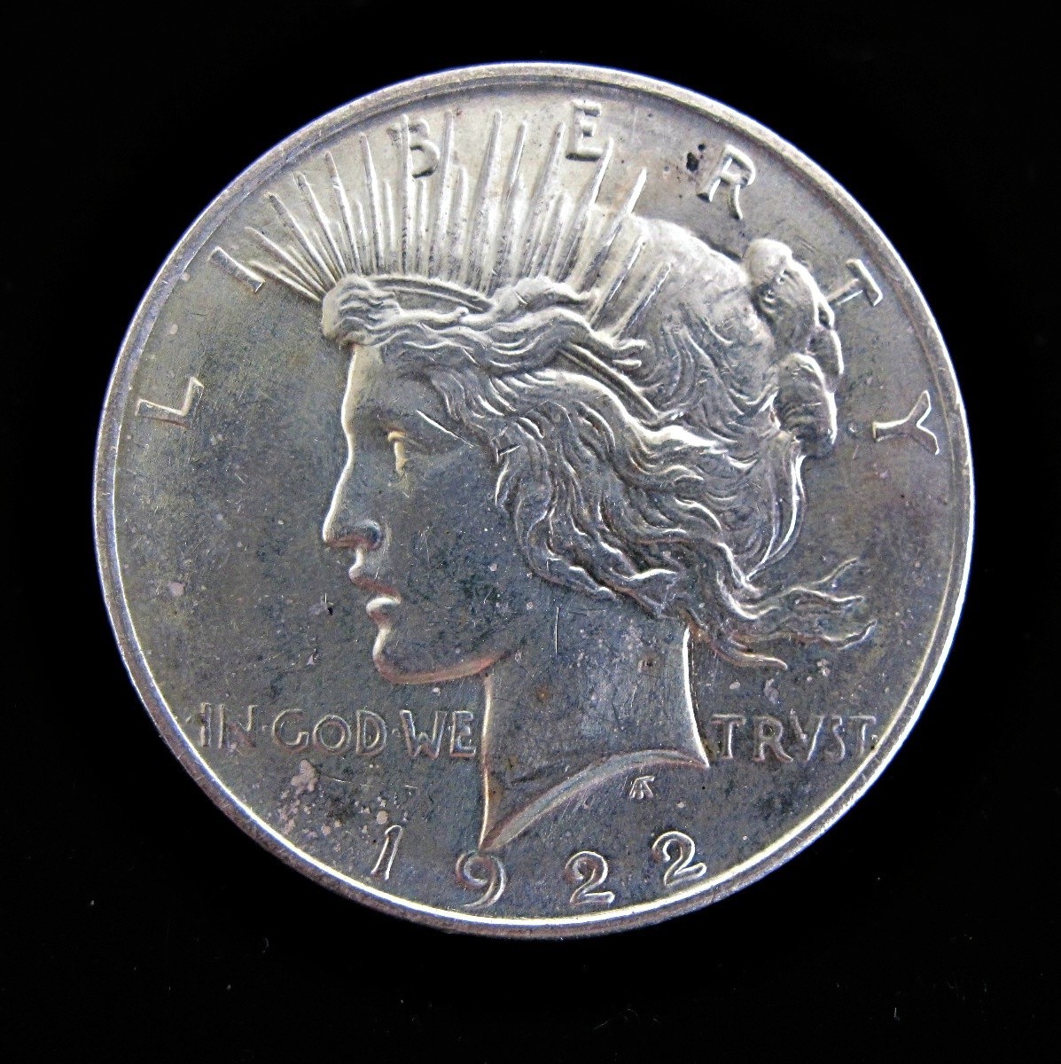 1922 Peace Dollar 90% Silver $1 US Coin