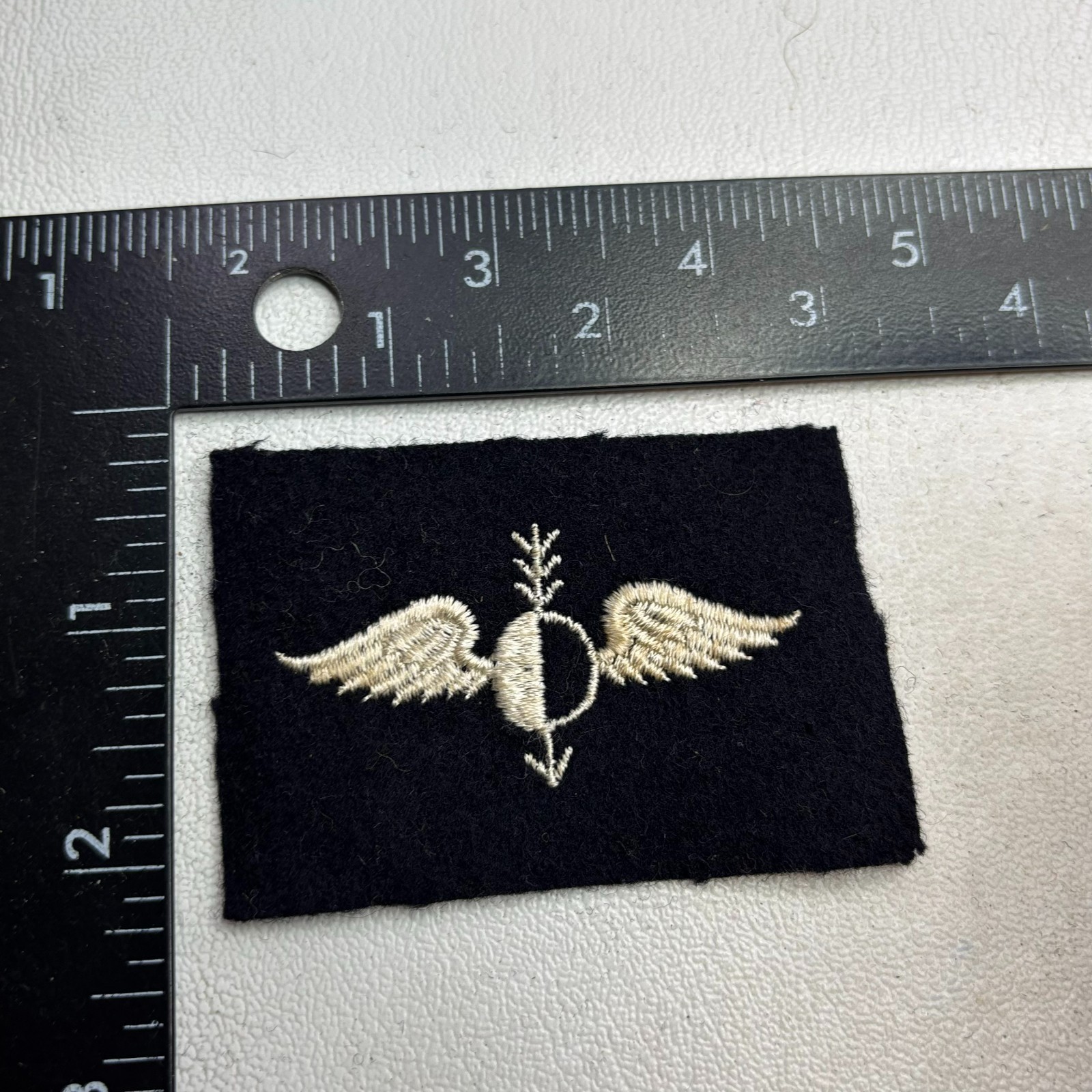 Vtg US Navy AEROGRAPHERS MATE Striker Patch 66aj