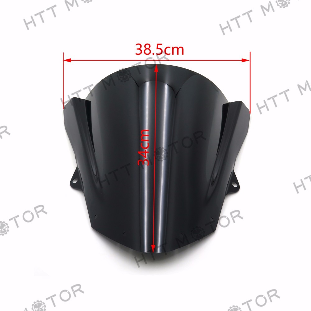 PMMA Wind Shield Windscreen For Kawasaki Ninja ZX-10R 08-10 ZX-6R ZX6R 2009-2014