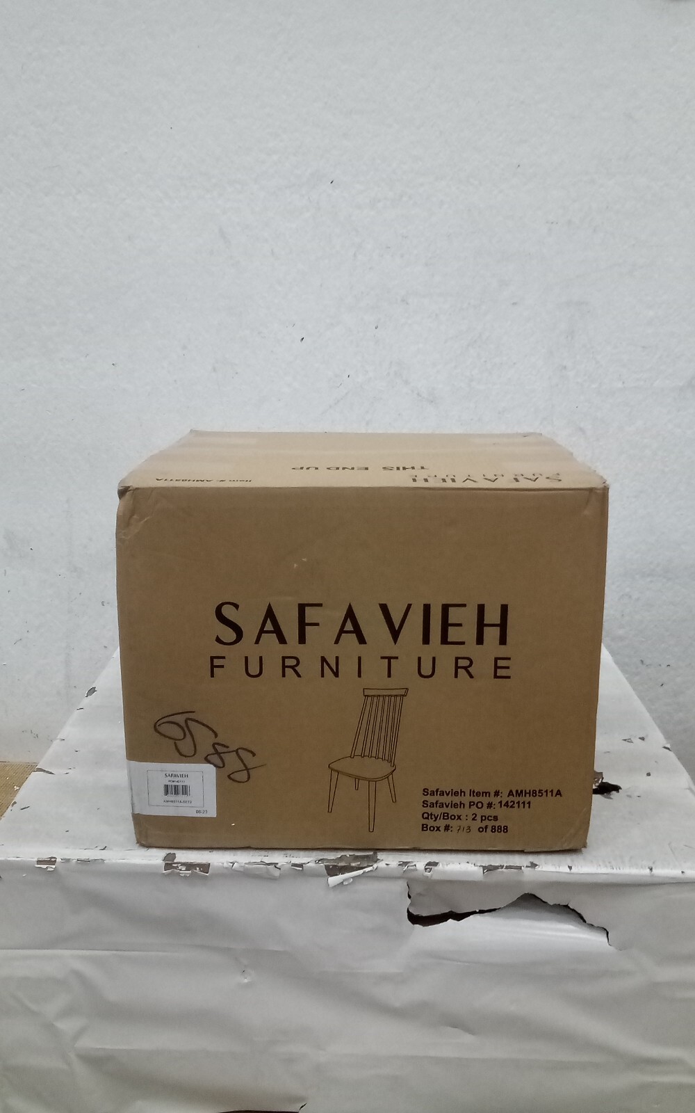 Safavieh BURRIS SIDE CHAIR, Reduced Price 2172727705 AMH8511A