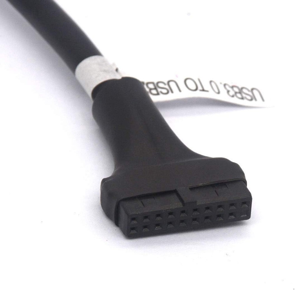 2x USB 3.0 19 Pin Female to USB 2.0 9 Pin Male PC Motherboard Cable Adapter