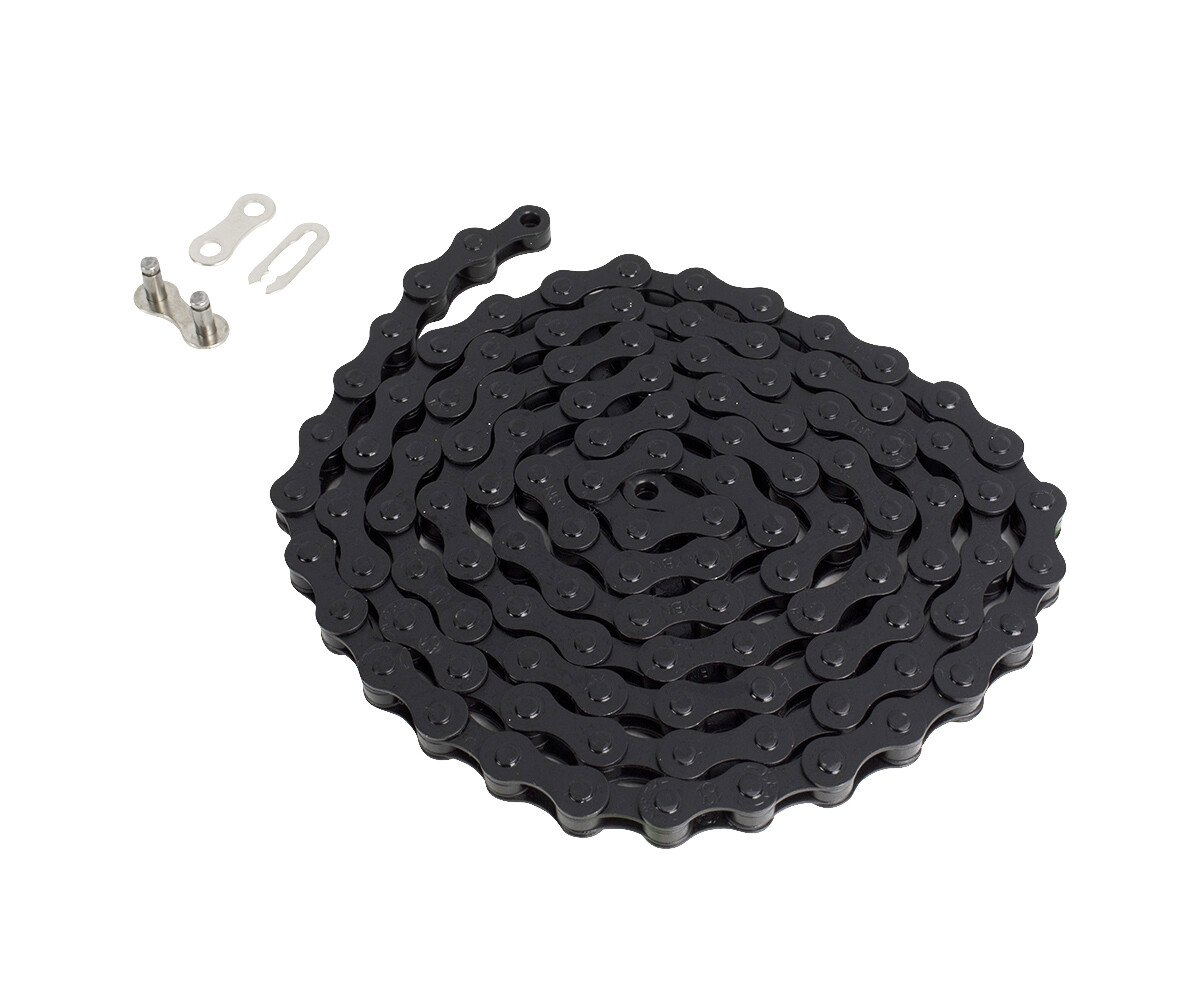 YBN BLACK SINGLE SPEED BICYCLE CHAIN VINTAGE SCHWINN STINGRAY CRUISER BMX BIKE