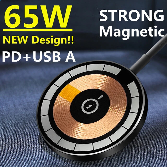 Magnetic Wireless Fast Charger Charging Pad Dock For iPhone 17/16/15/13 Pro Max