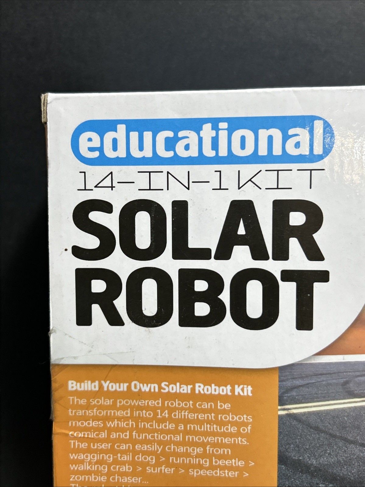 14 in 1 Solar Robot STEM Kit For Kids, Learning, Engineering, Building Kit, Gift