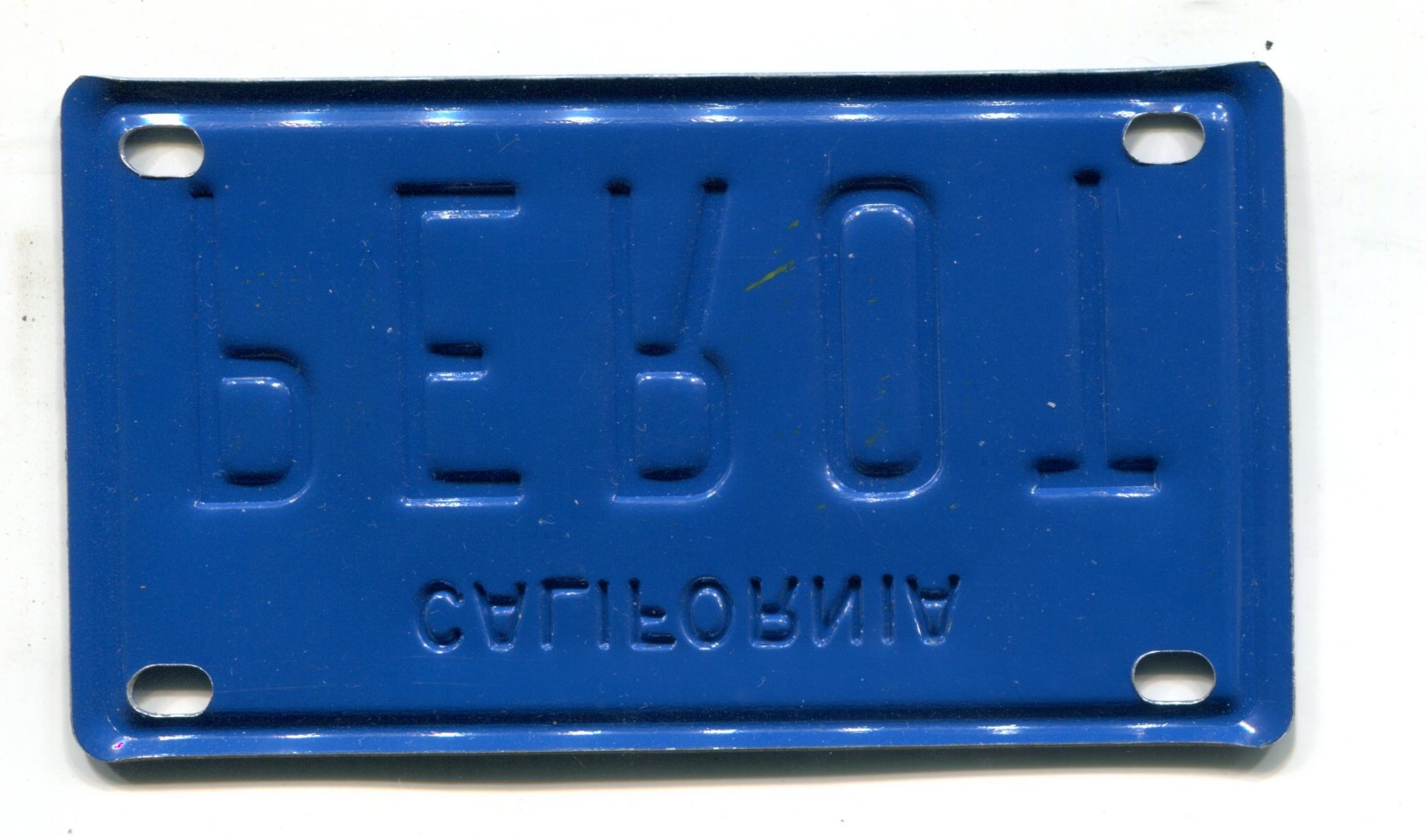 Perot Miniature License Plate