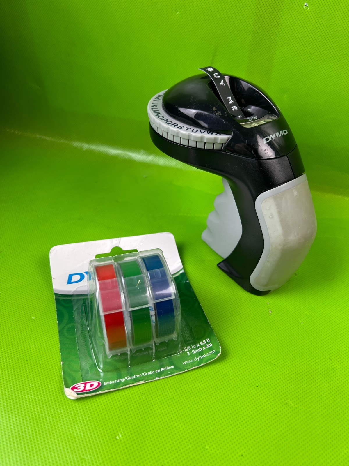 Dymo Organizer Xpress Handheld Embossing Label Maker with extra labels