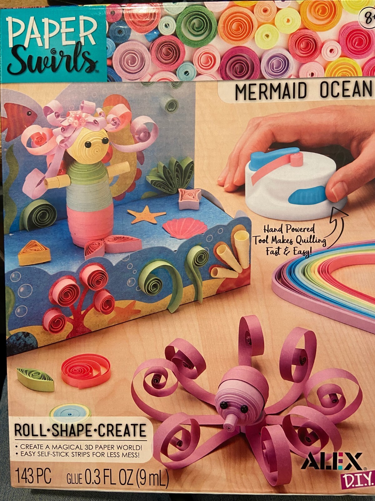 Paper Swirls Mermaid Ocean Craft Set *New* nnn1