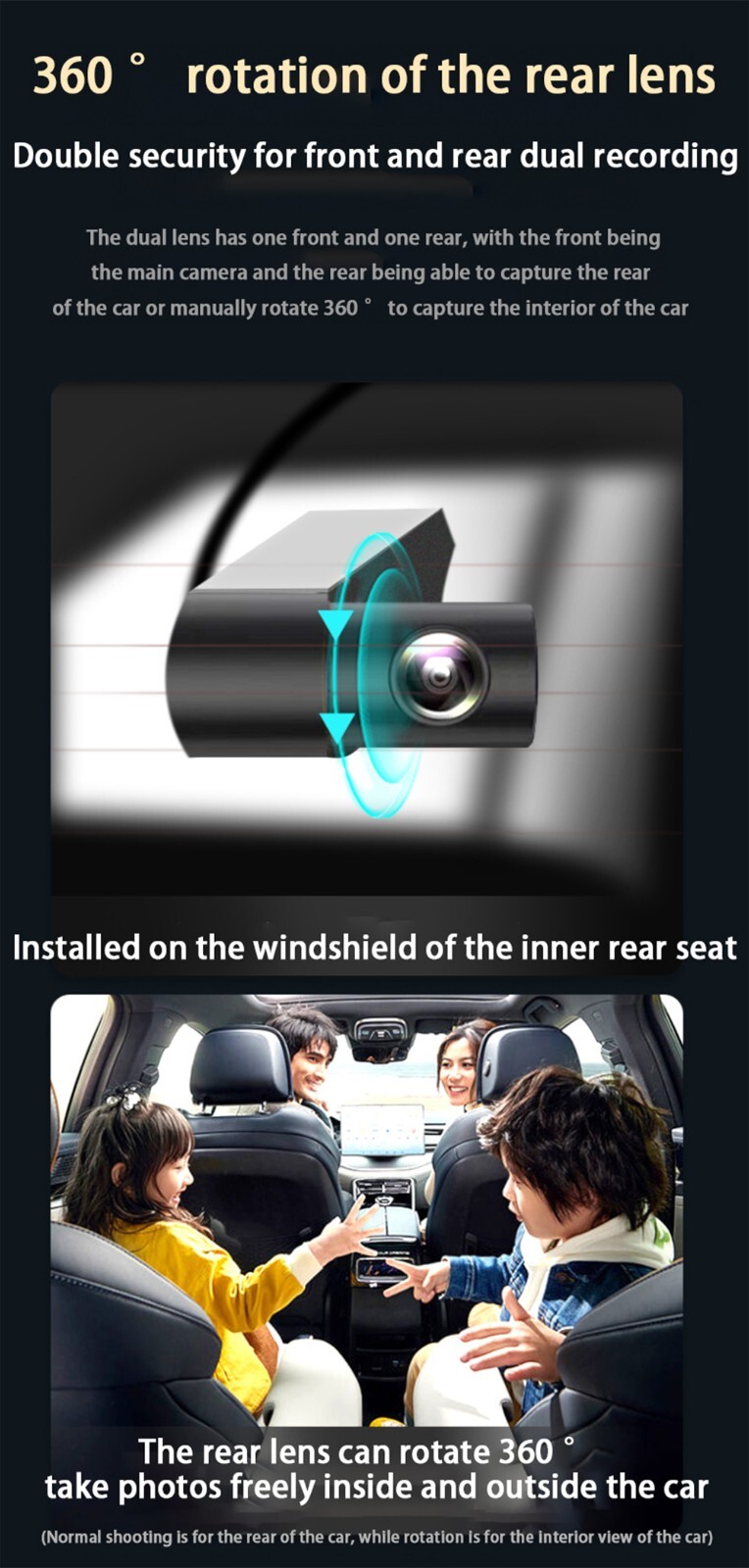 4K 2160P Wifi DVR Dash Cam Camera for Nissan Rogue Sport Qashqai J11 2013-2021