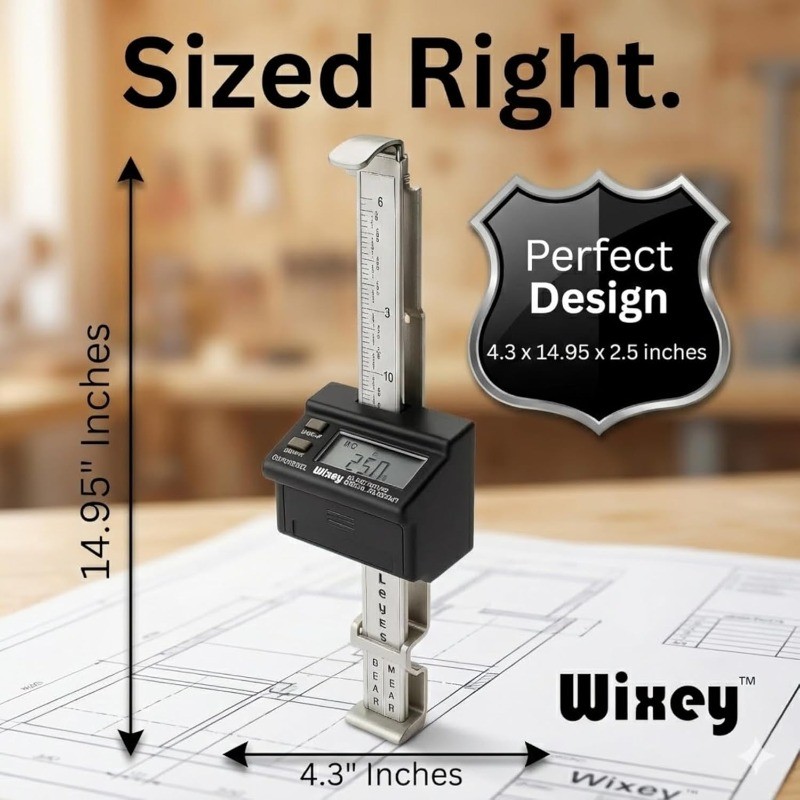 Digital Planer Gauge – Electronic Digital Readout & Thickness Measuring Tool