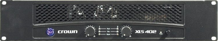 Crown XLS 402 Stereo Power Amplifier 2-Channel