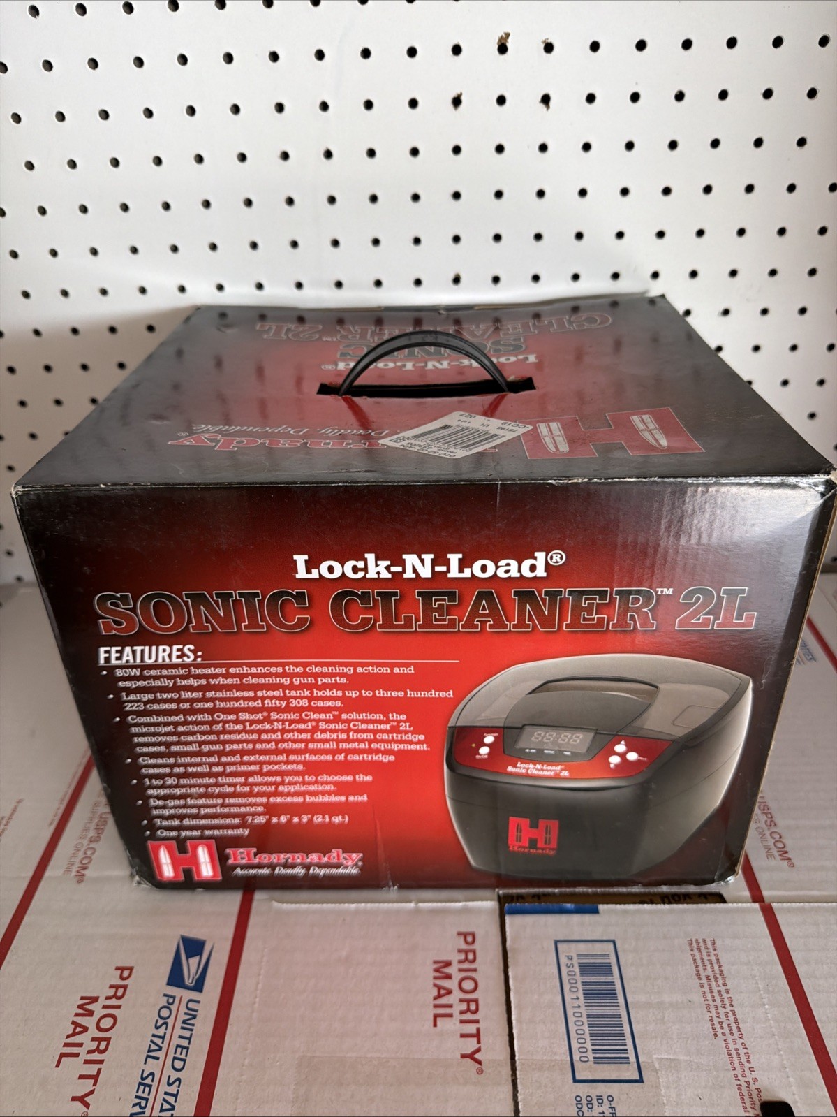 Hornady Lock-N-Load Sonic Cleaner 2L Heated Ultrasonic Cleaner - 043320