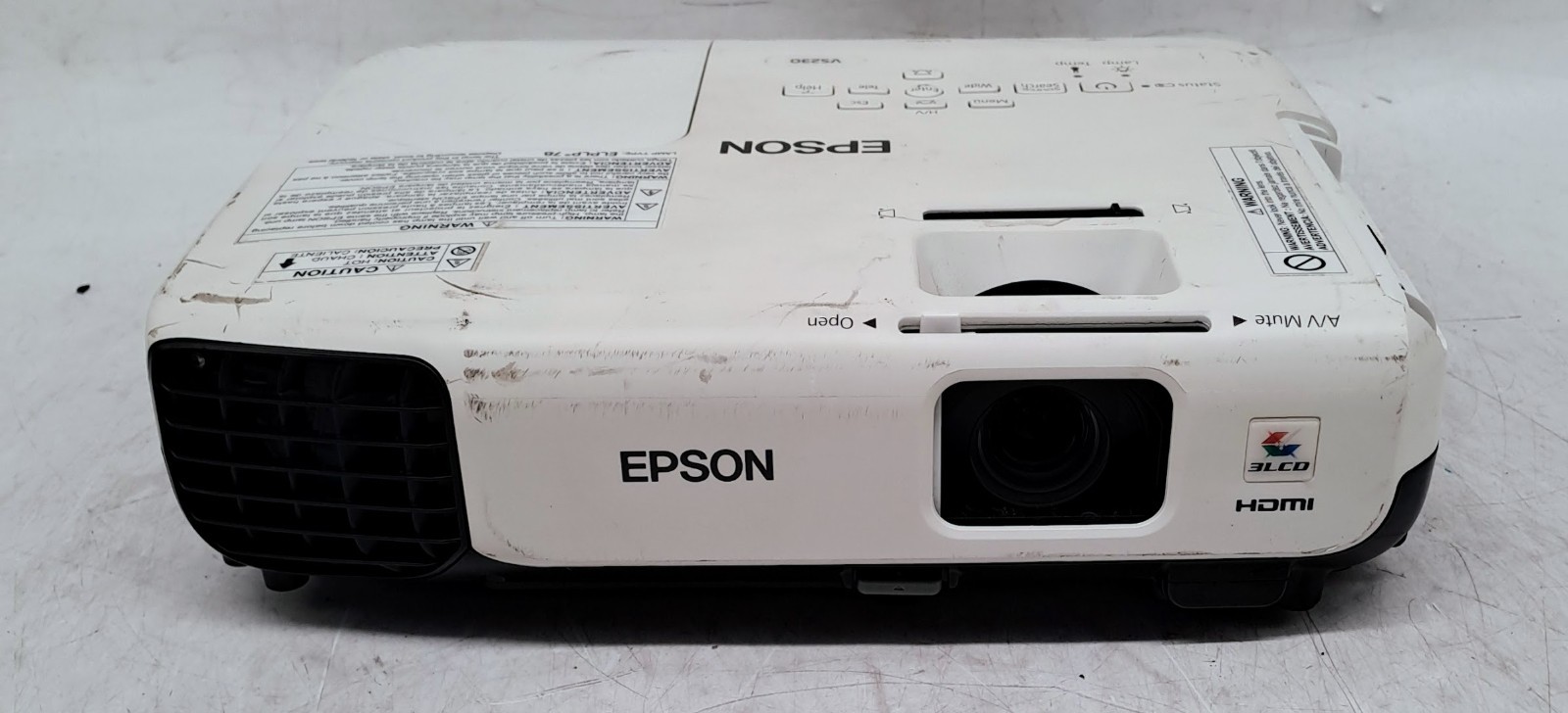 Epson H552F VS230 3LCD Projector / no remote / 1023 Hours