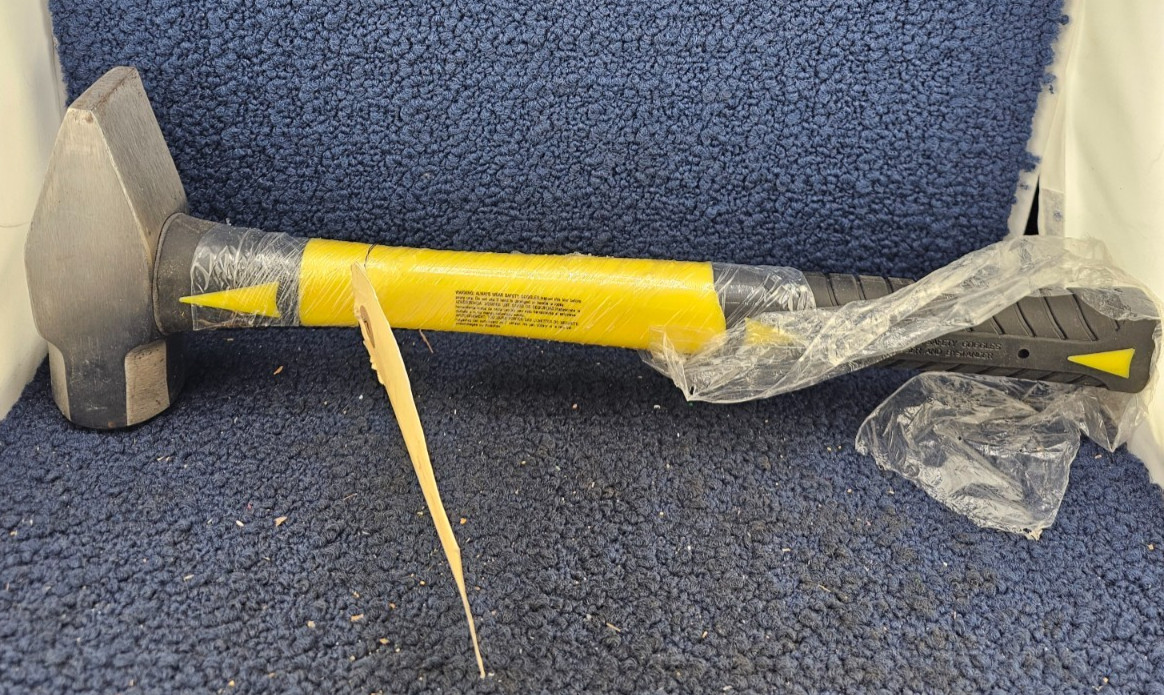 AbilityOne 5120-00-900-6103 SKILCRAFT 15" Cross Peen Hammer, 3 lb. Head