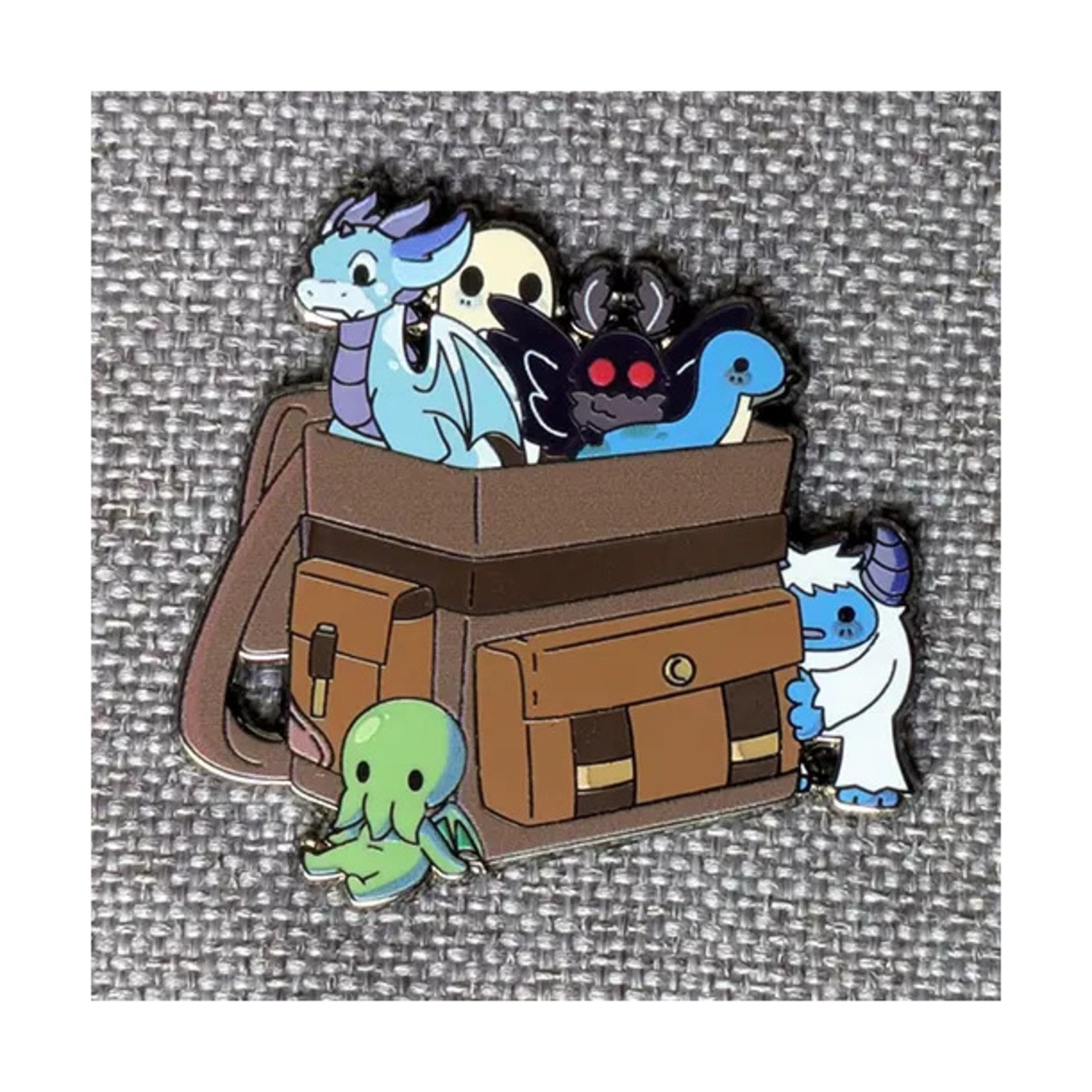 Mimic Gaming Pins Bag of Cryptids Pin New