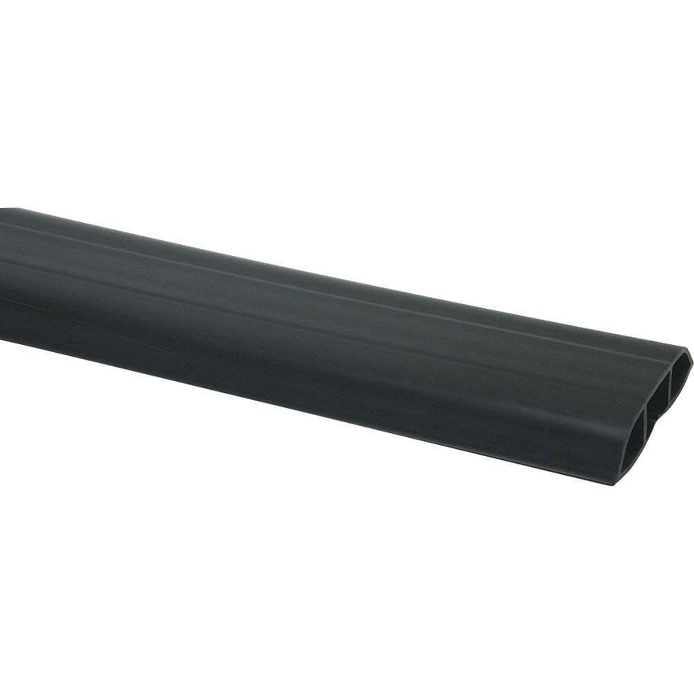 POWER FIRST 4CEJ1 Cable Protector,1 Channel,Black,10 ft.L 4CEJ1