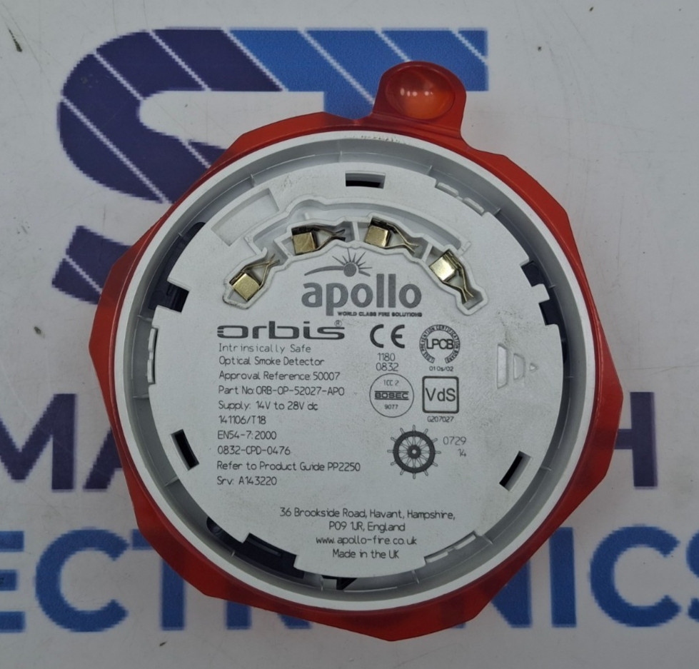 APOLLO ORBIS ORB-OP-52027 OPTICAL SMOKE DETECTOR