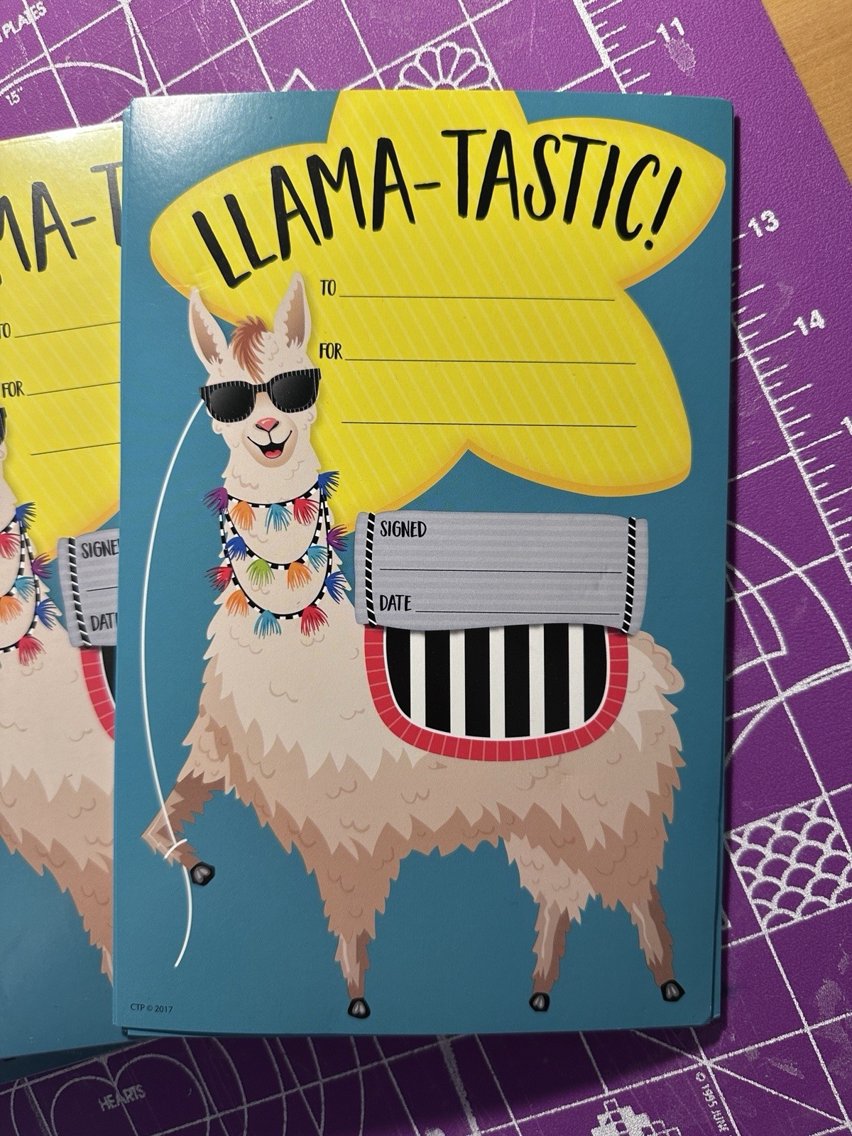 Creative Teaching Press “LLAMA-TASTIC” Student Awards! NEW! 30 Pack! Reward!