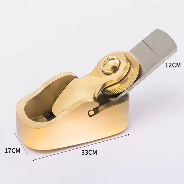 Best model brass convex plane ,luthier making tools，blade width 12mm