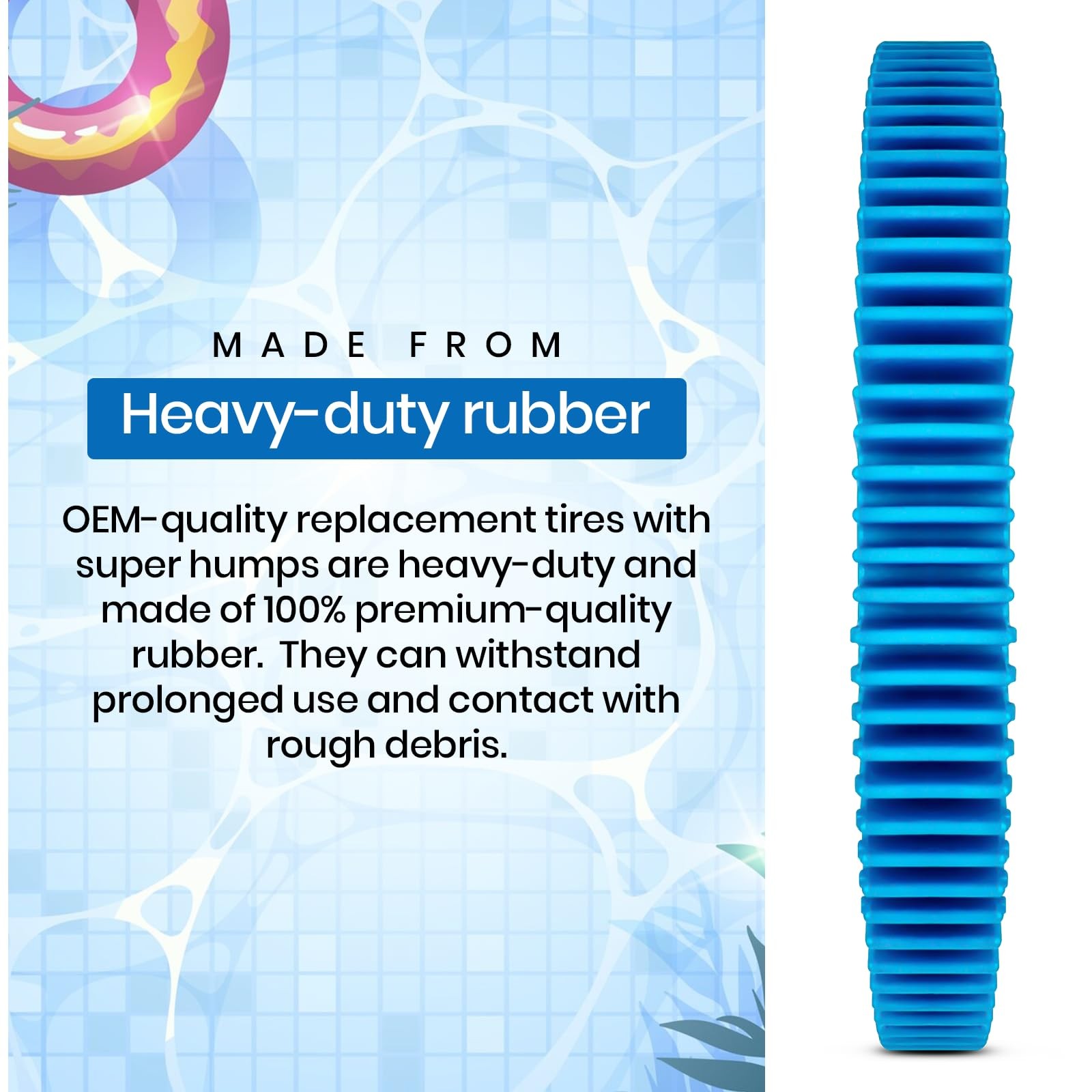 AR-PRO (2-Pack) Replacement Tires with Super Hump 2 PACK-Front