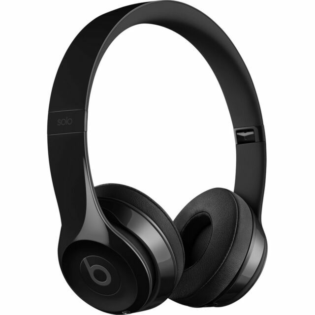 Original Beats by Dr. Dre Solo3 Over the Ear Headphone Gloss Black. [BRAND NEW]