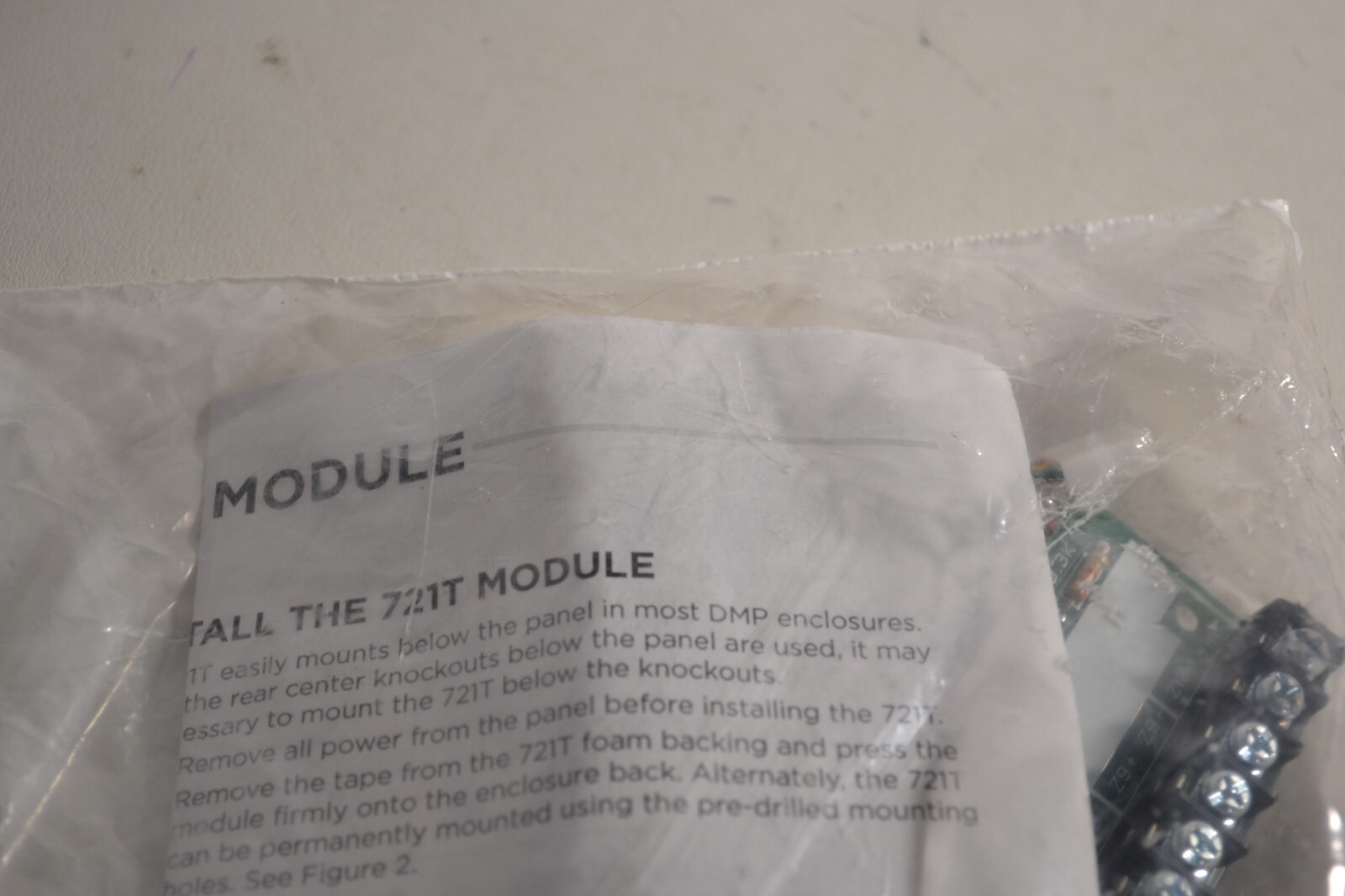 DMP 721T Terminal Block Module w/Harness, EOL