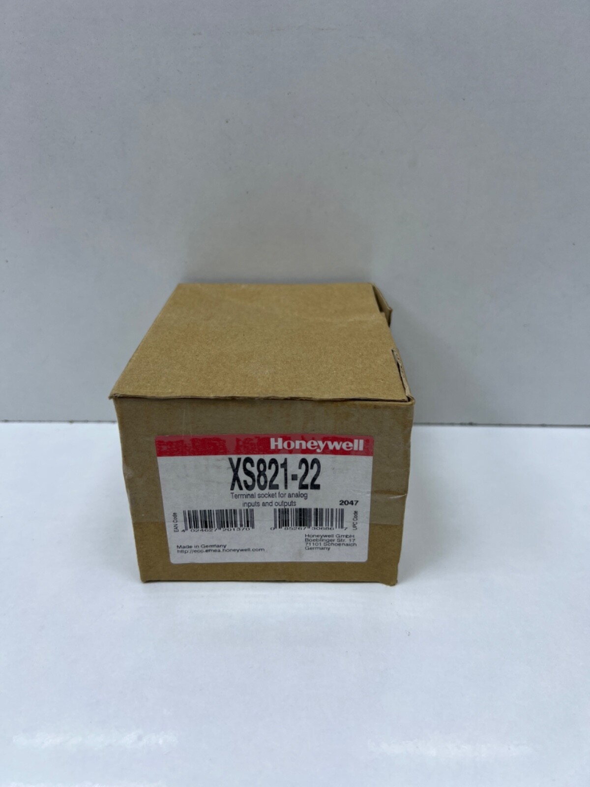 HONEYWELL XS821-22 / Terminal Socket for Analog Inputs and Outputs