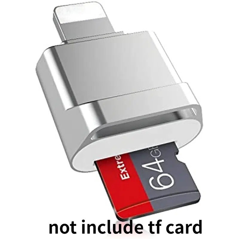 Micro SD Card Reader Converter Suitable For IPhone IPad,OTG To Micro SD/TF Card