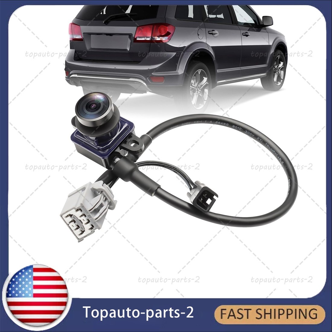 Fit For 2012-2019 DODGE JOURNEY REAR VIEW BACKUP CAMERA 56054158AB 56054158AG